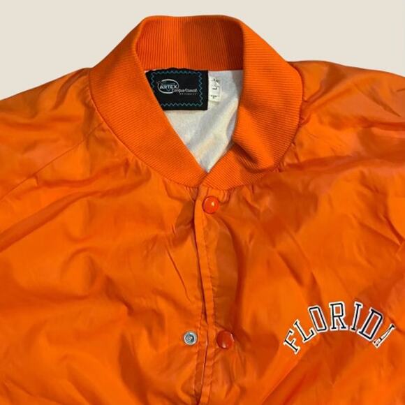 80's Vintage Artex Essential Florida Bomber Jacket Size L - Picture 4 of 4